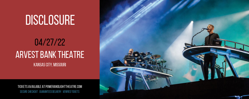 Disclosure at Arvest Bank Theatre tickets Disclosure at Arvest Bank Theatre
