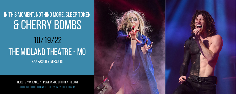 In This Moment, Nothing More, Sleep Token & Cherry Bombs at Arvest Bank Theatre