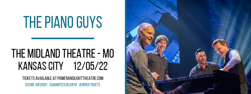 The Piano Guys at Arvest Bank Theatre tickets The Piano Guys at Arvest Bank Theatre