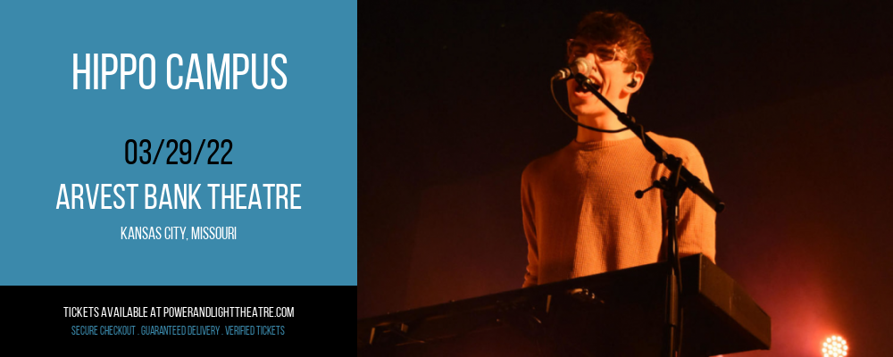 Hippo Campus at Arvest Bank Theatre tickets Hippo Campus at Arvest Bank Theatre