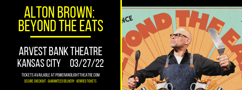Alton Brown: Beyond The Eats at Arvest Bank Theatre tickets Alton Brown: Beyond The Eats at Arvest Bank Theatre