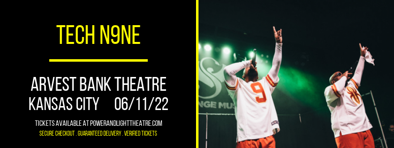 Tech N9ne at Arvest Bank Theatre tickets Tech N9ne at Arvest Bank Theatre