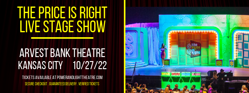 The Price Is Right - Live Stage Show at Arvest Bank Theatre tickets The Price Is Right - Live Stage Show at Arvest Bank Theatre