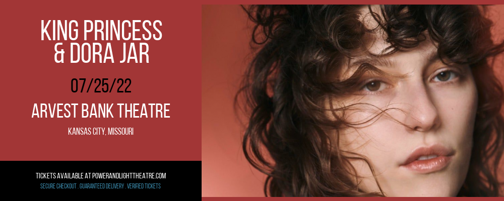 King Princess & Dora Jar [CANCELLED] at Arvest Bank Theatre