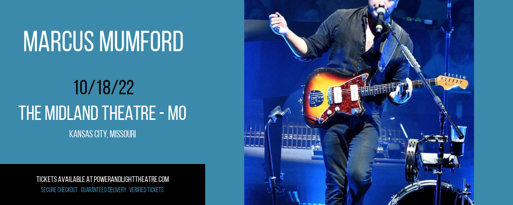 Marcus Mumford at Arvest Bank Theatre tickets Marcus Mumford at Arvest Bank Theatre