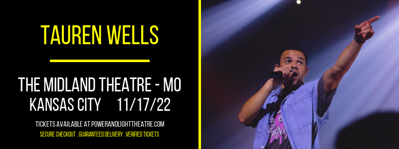 Tauren Wells at Arvest Bank Theatre