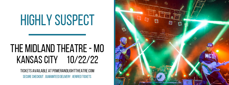 Highly Suspect at Arvest Bank Theatre