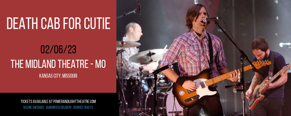 Death Cab for Cutie at Arvest Bank Theatre