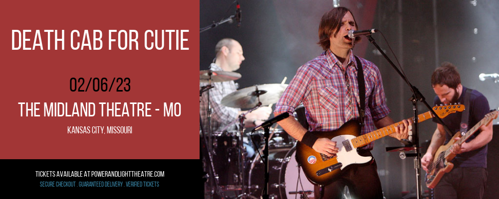 Death Cab for Cutie at Arvest Bank Theatre tickets Death Cab for Cutie at Arvest Bank Theatre