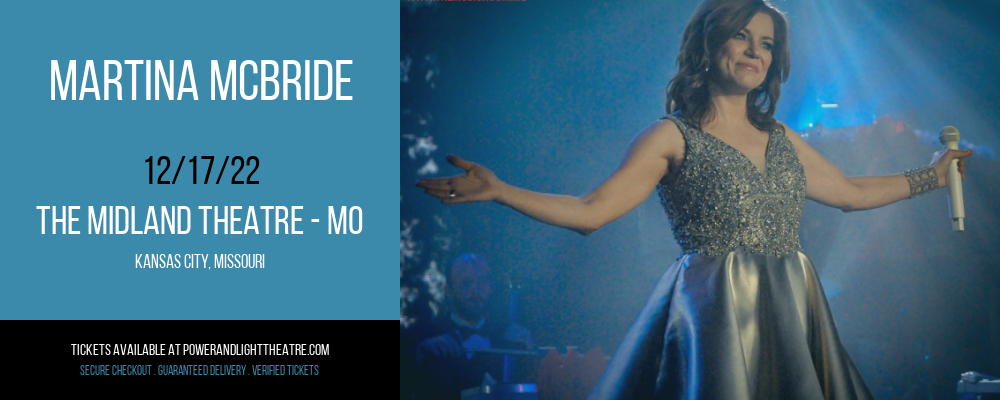 Martina McBride at Arvest Bank Theatre tickets Martina McBride at Arvest Bank Theatre
