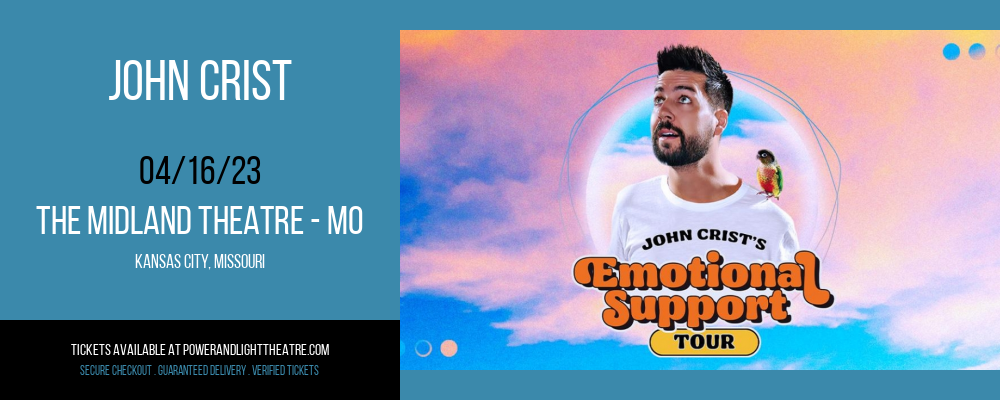 John Crist at Arvest Bank Theatre tickets John Crist at Arvest Bank Theatre