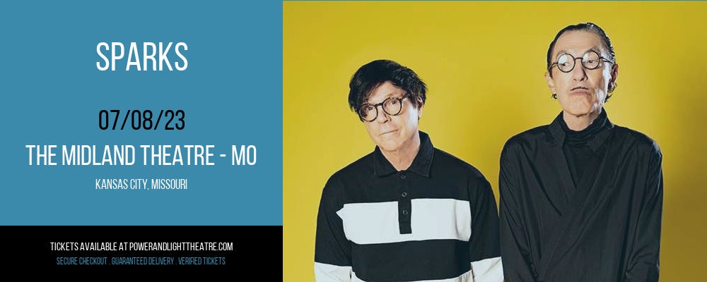 Sparks at Arvest Bank Theatre tickets Sparks at Arvest Bank Theatre