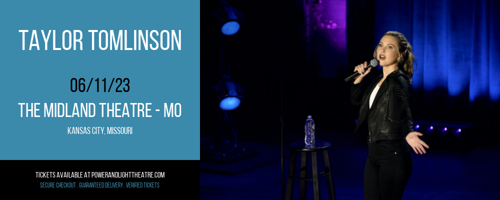 Taylor Tomlinson at Arvest Bank Theatre tickets Taylor Tomlinson at Arvest Bank Theatre