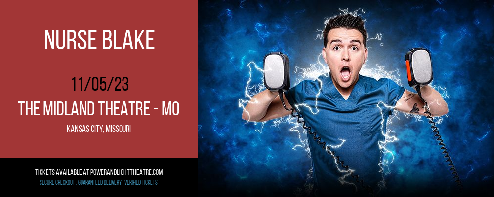 Nurse Blake at Arvest Bank Theatre tickets Nurse Blake at Arvest Bank Theatre