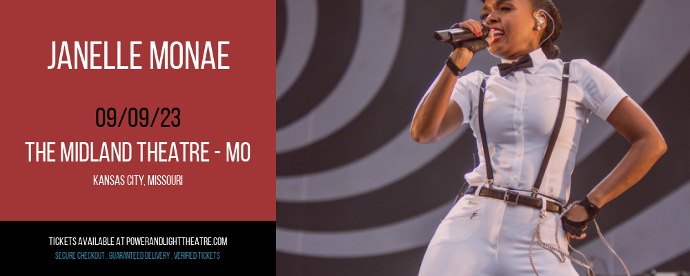 Janelle Monae at Arvest Bank Theatre tickets Janelle Monae at Arvest Bank Theatre