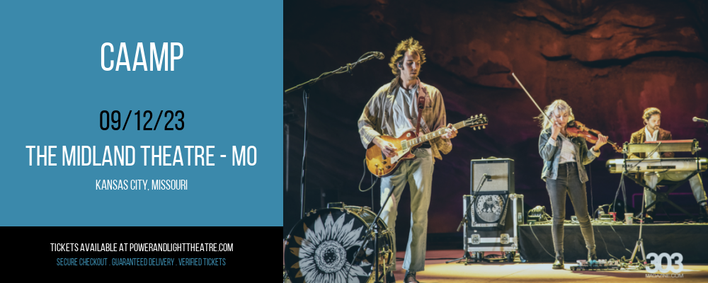Caamp [CANCELLED] at The Midland Theatre - MO