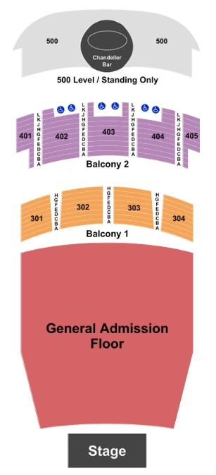 the midland theatre - mo seating chart
