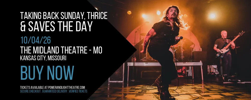 Taking Back Sunday at The Midland Theatre - MO